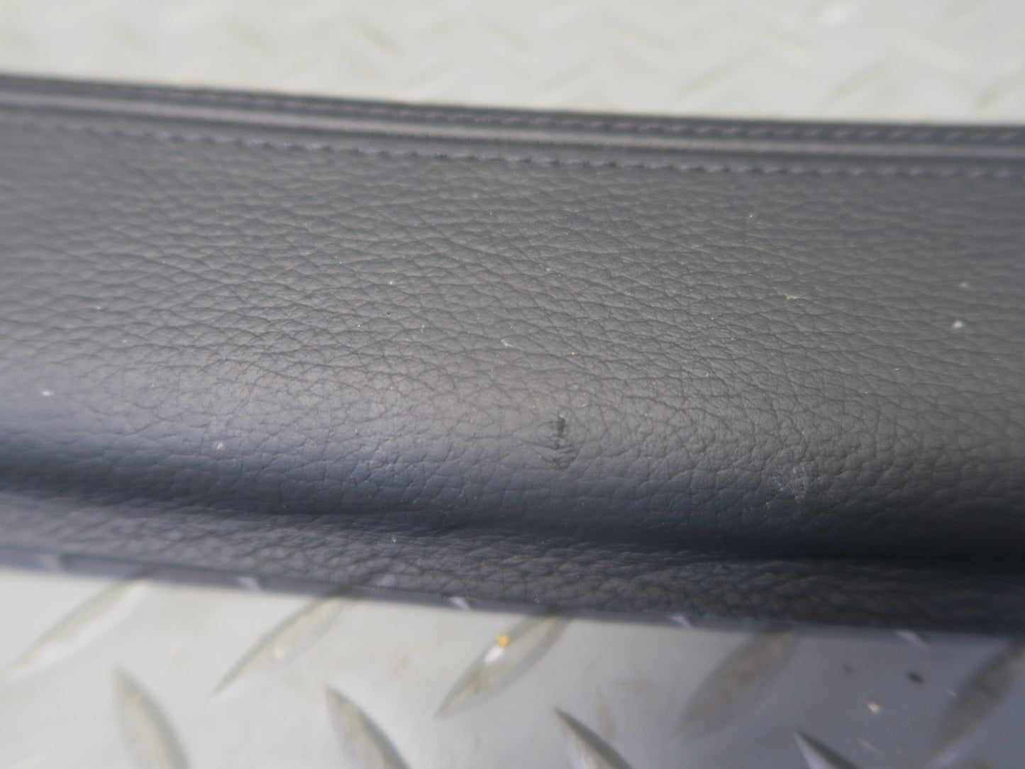 2010-2014 BMW E71 X6M Center Console Leather Trim Bezel Cover Panel Set of 2