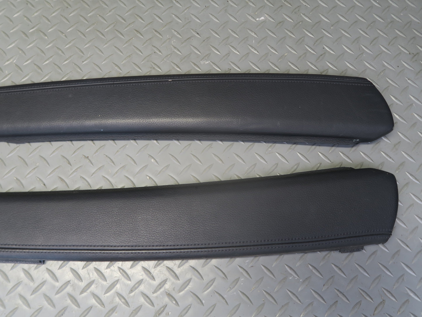 2010-2014 BMW E71 X6M Center Console Leather Trim Bezel Cover Panel Set of 2