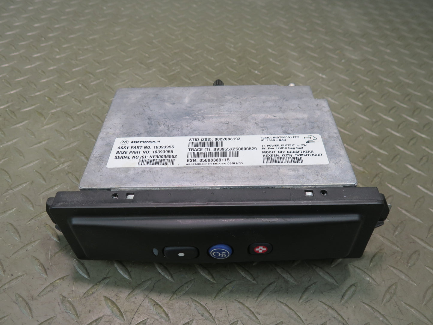2003-2007 Hummer H2 Onstar Communication Control Module Unit 10393956