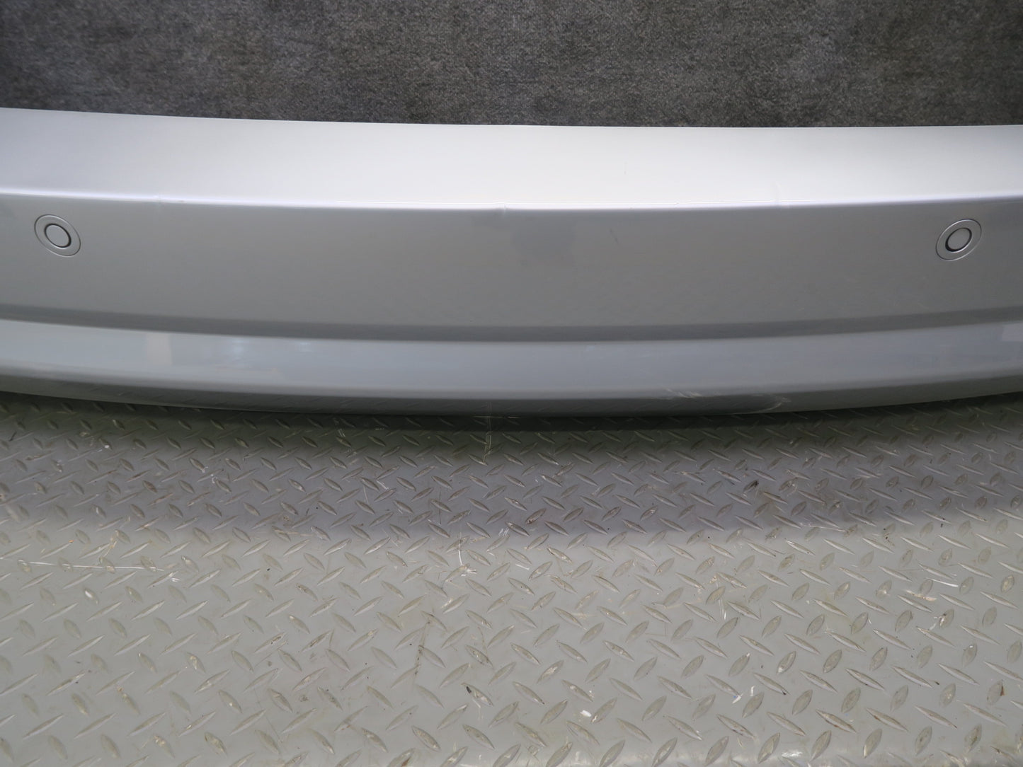 2014-2018 BMW F15 X5 M-sport Rear Bumper Cover w PDC Sensors Glacier Silver