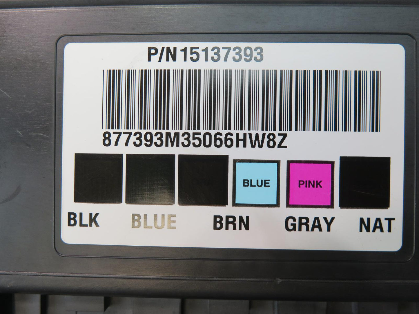 2005 Hummer H2 Body Control Module Unit BCM BCU 15137393