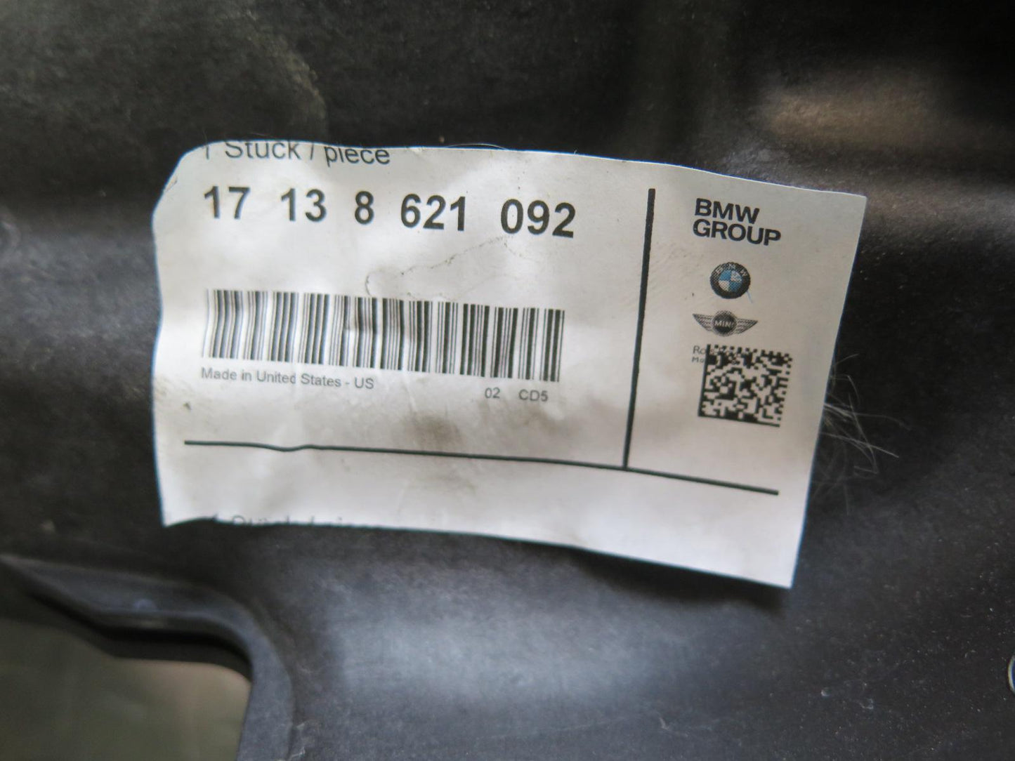 2008-2014 BMW E71 E72 X6 X6M Engine Coolant Expansion Reservoir Tank 8621092