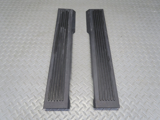 2003-2009 Hummer H2 Rear Left & Right Door Scuff Sill Plate Trim Panel Set of 2