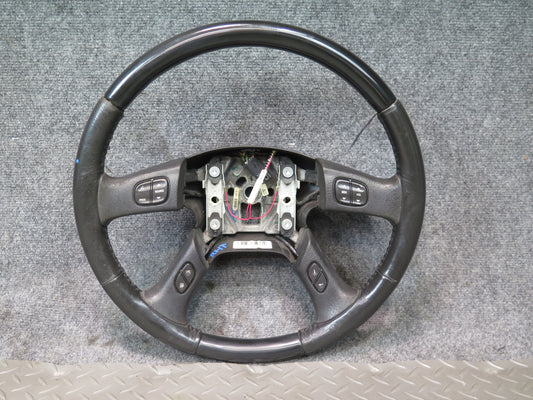 2003-2007 Hummer H2 Leather Black Steering W/ Controls