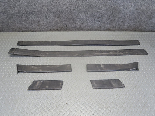 82-83 Datsun S130 280ZX 2+2 6pcs Front Rear Fender & Door Lower Molding Set OEM