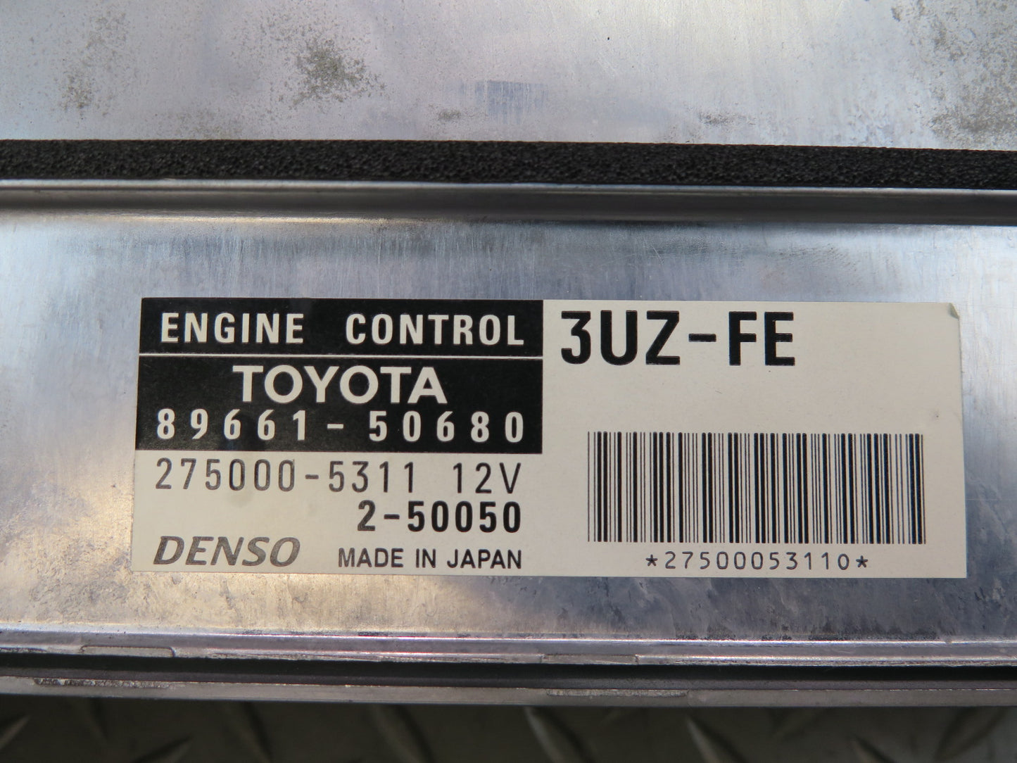 2003 Lexus UCF30L LS430 ECM ECU Engine Control Module 89661-50680 OEM