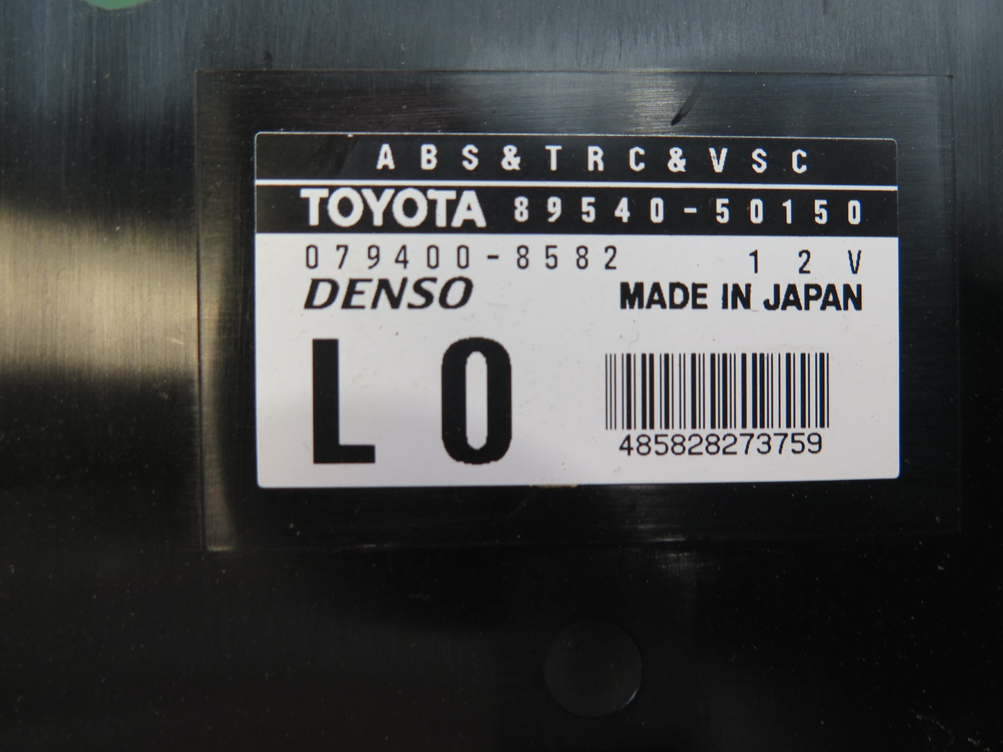 01-03 Lexus UCF30L LS430 ABS TRC VSC Traction Control Module 89540-50150 OEM