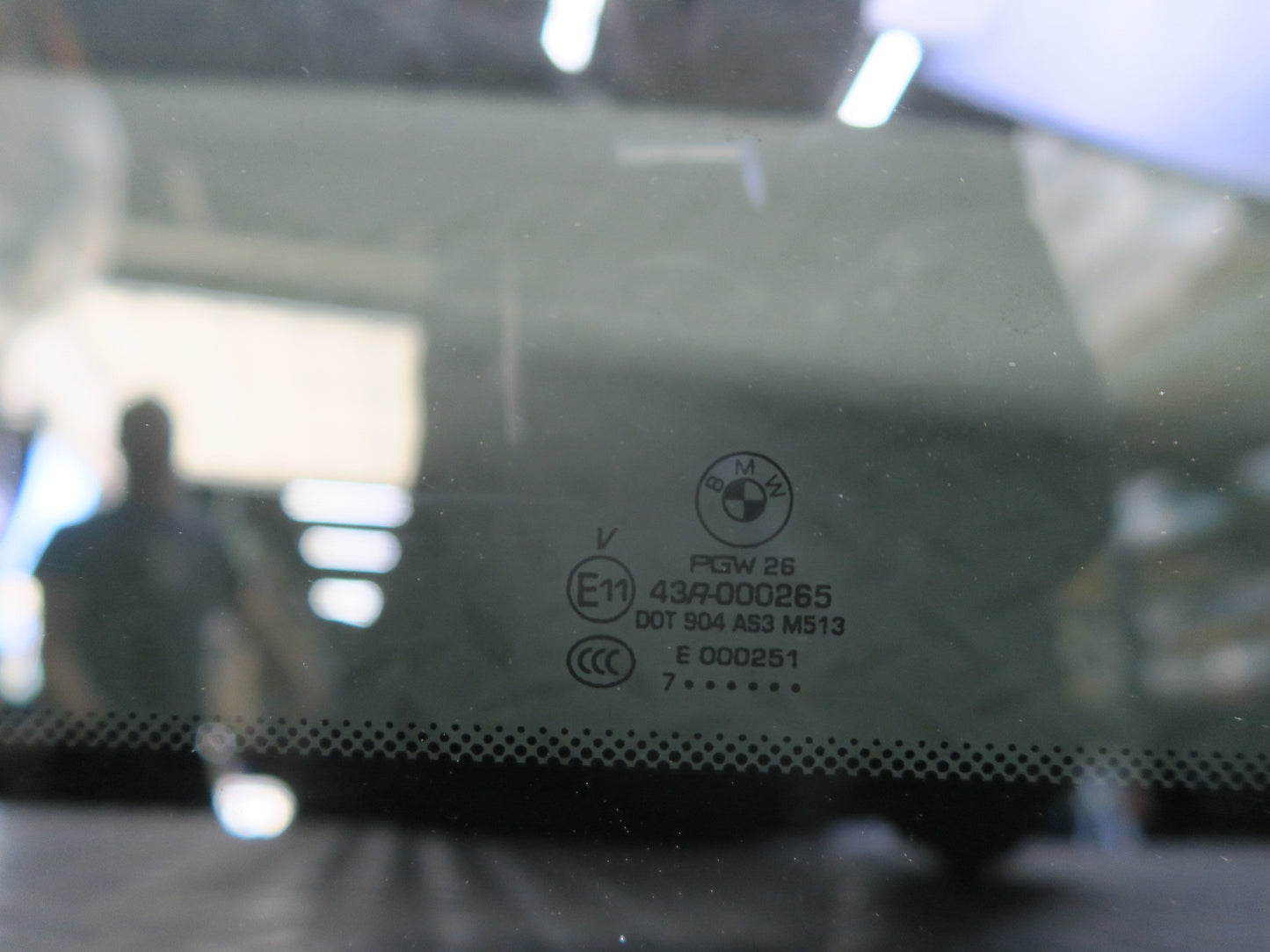 2014-2018 BMW F15 X5 Rear Sunroof Glass Window