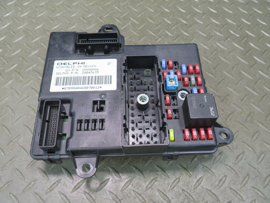 2006 Cadillac XLR BCM BCU Body Cabin Control Module Unit Fuse Box 15850986