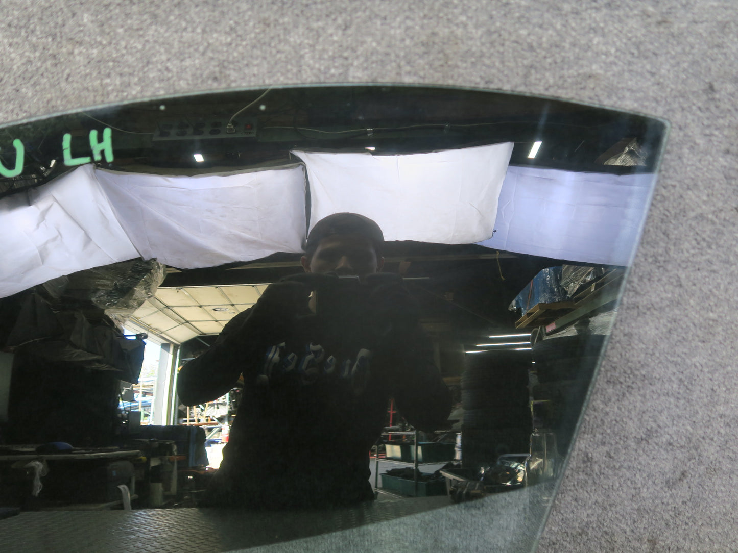 09-16 BMW E89 Z4 Front Left Driver Door Window Glass Tinted OEM