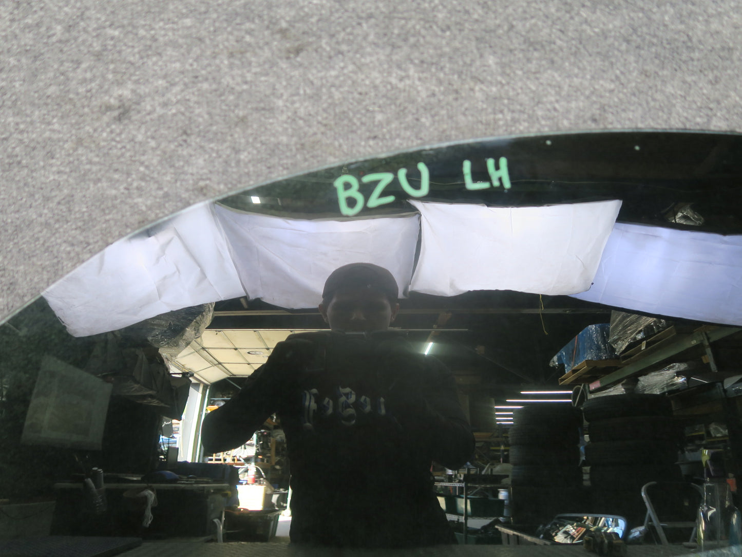 09-16 BMW E89 Z4 Front Left Driver Door Window Glass Tinted OEM