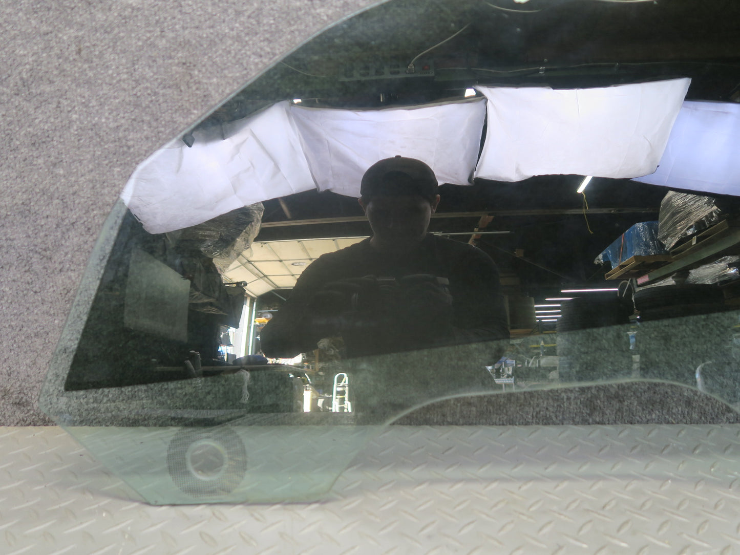 09-16 BMW E89 Z4 Front Left Driver Door Window Glass Tinted OEM