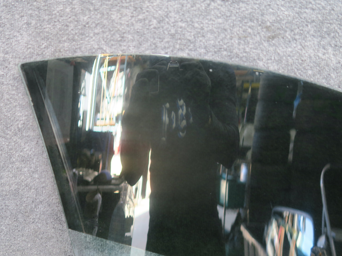 09-16 BMW E89 Z4 Front Left Driver Door Window Glass Tinted OEM