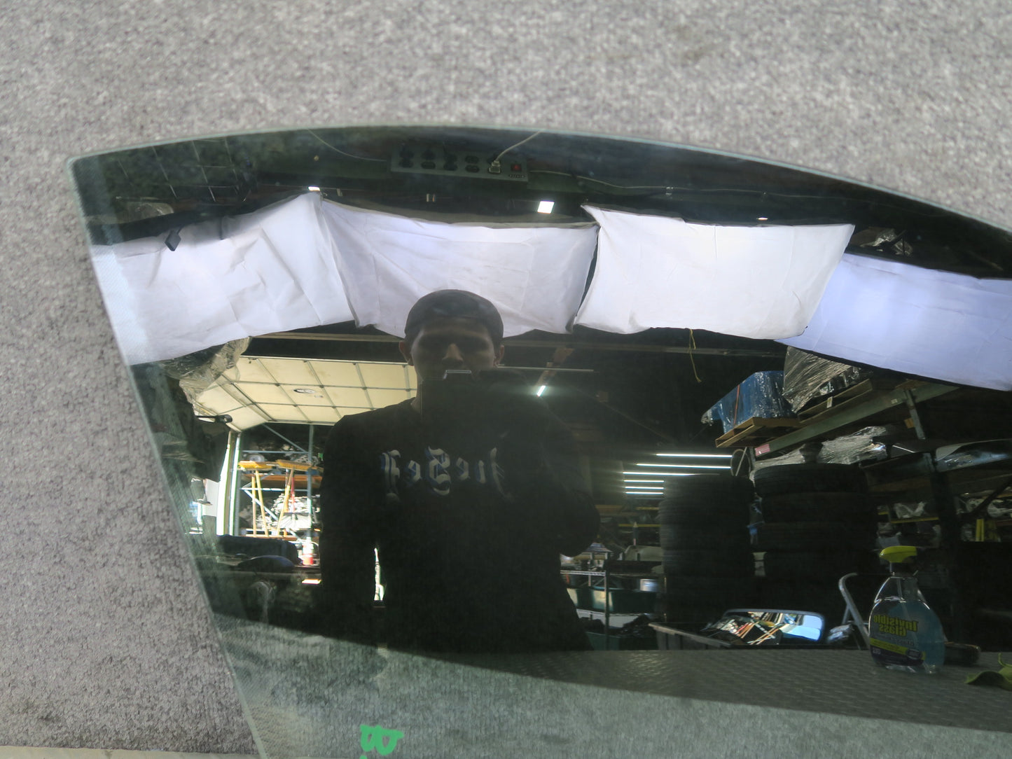 09-16 BMW E89 Z4 Front Right Passenger Door Window Glass Tinted OEM
