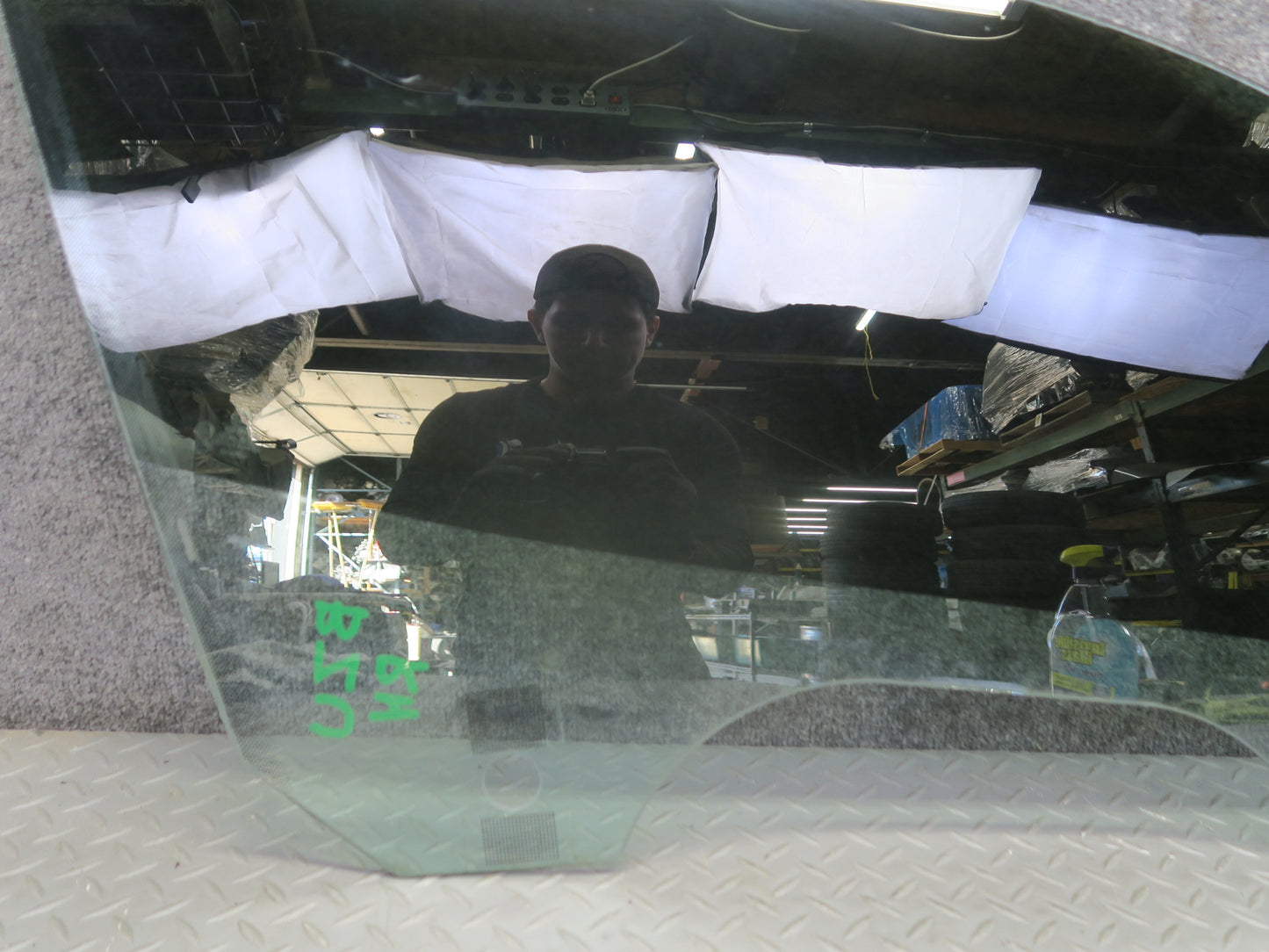 09-16 BMW E89 Z4 Front Right Passenger Door Window Glass Tinted OEM