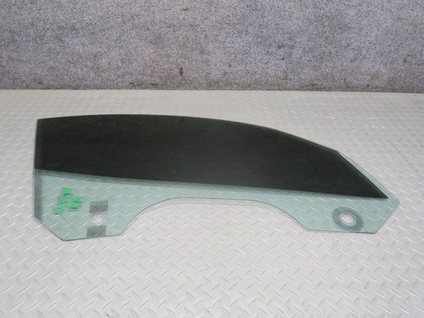 09-16 BMW E89 Z4 Front Right Passenger Door Window Glass Tinted OEM