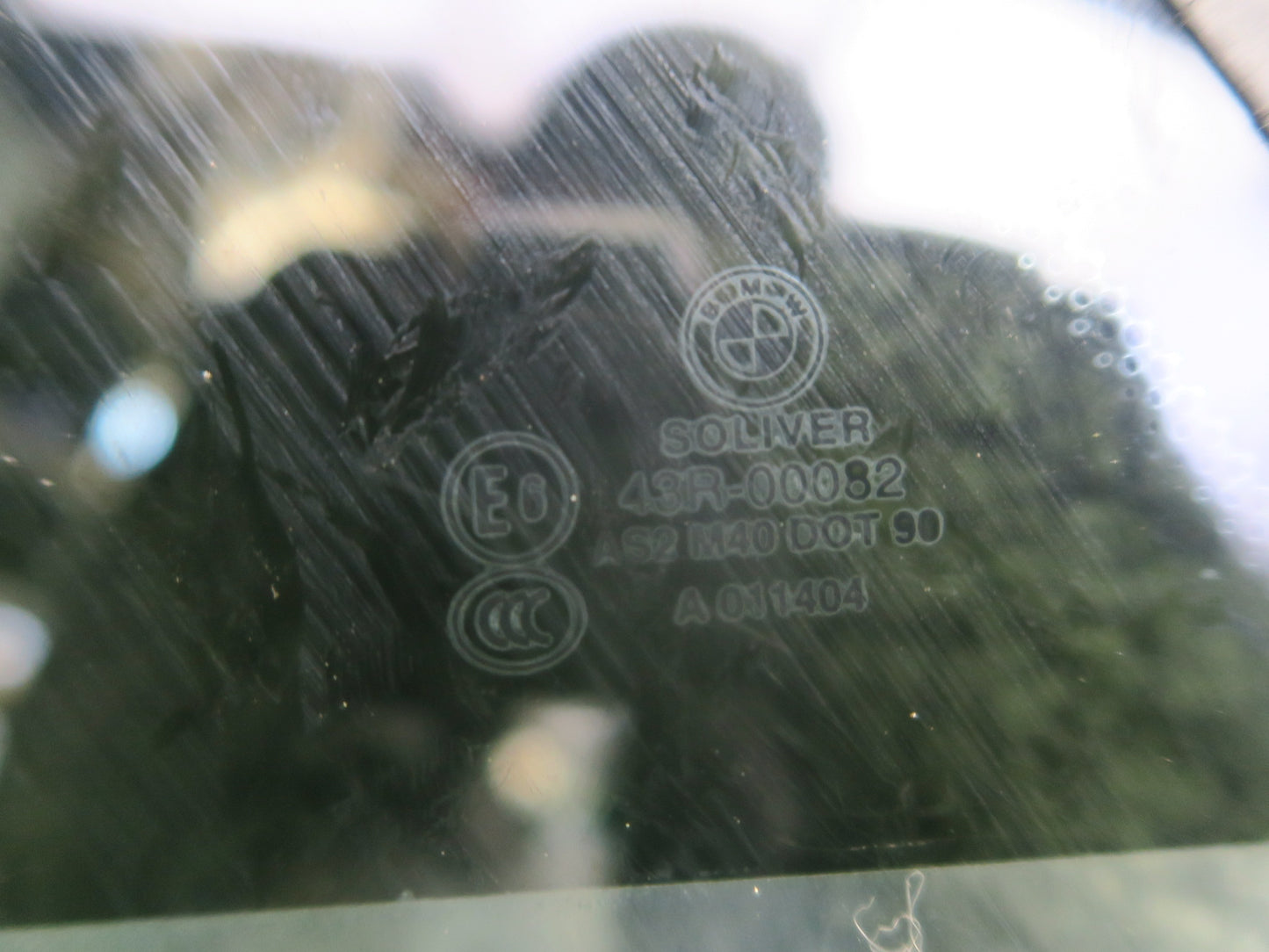 09-16 BMW E89 Z4 Convertible Rear Right Quarter Glass Window Tinted OEM