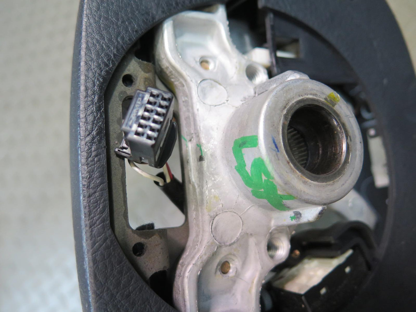 01-03 Lexus UCF30L LS430 Leather Wood Steering w Controls Switch OEM
