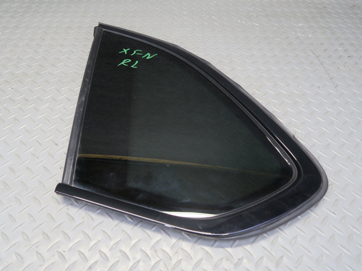 2014-2018 BMW F15 X5 Rear Left Quarter Glass Window w Black Molding