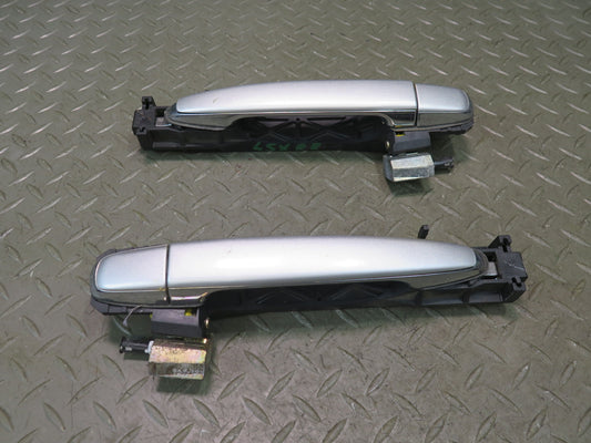 01-03 Lexus UCF30L LS430 Rear Left & Right Door Exterior Handle Set Silver OEM