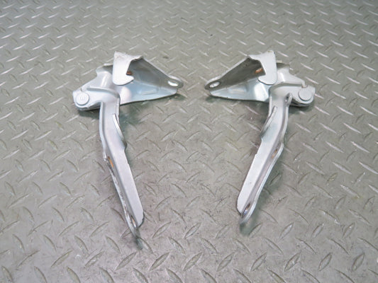 01-06 Lexus UCF30L LS430 Set of 2 Front Left & Right Hood Hinge Silver OEM