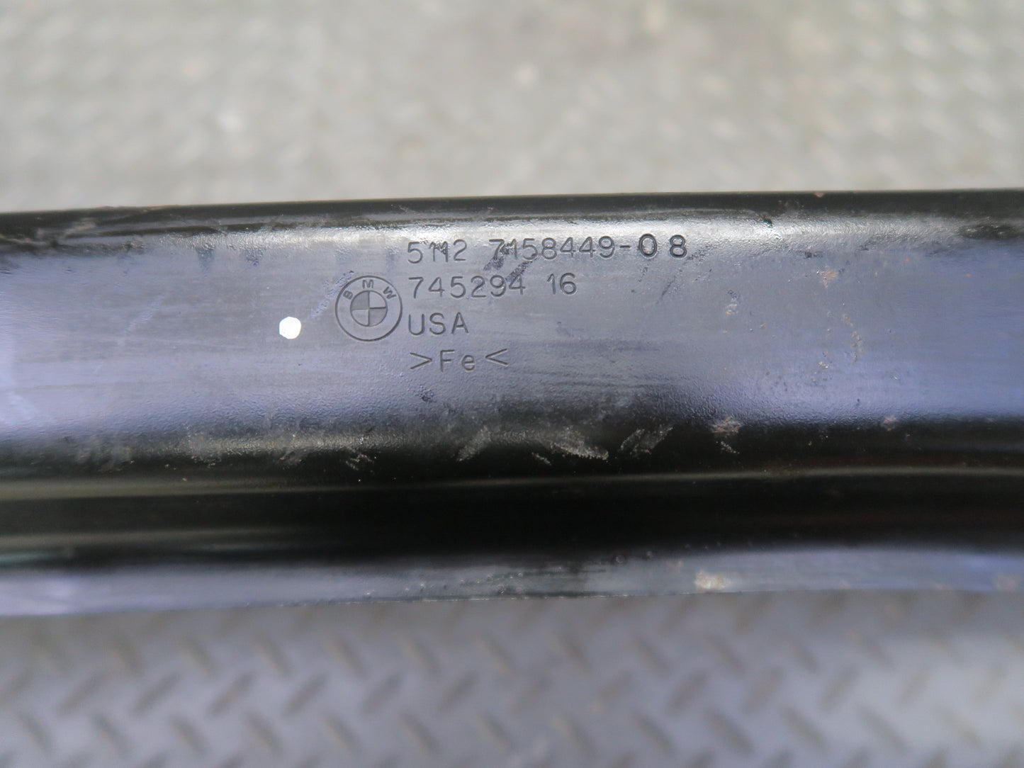 2008-2014 BMW E71 E72 X6 X6M Rear Bumper Impact Reinforcement Bar Support