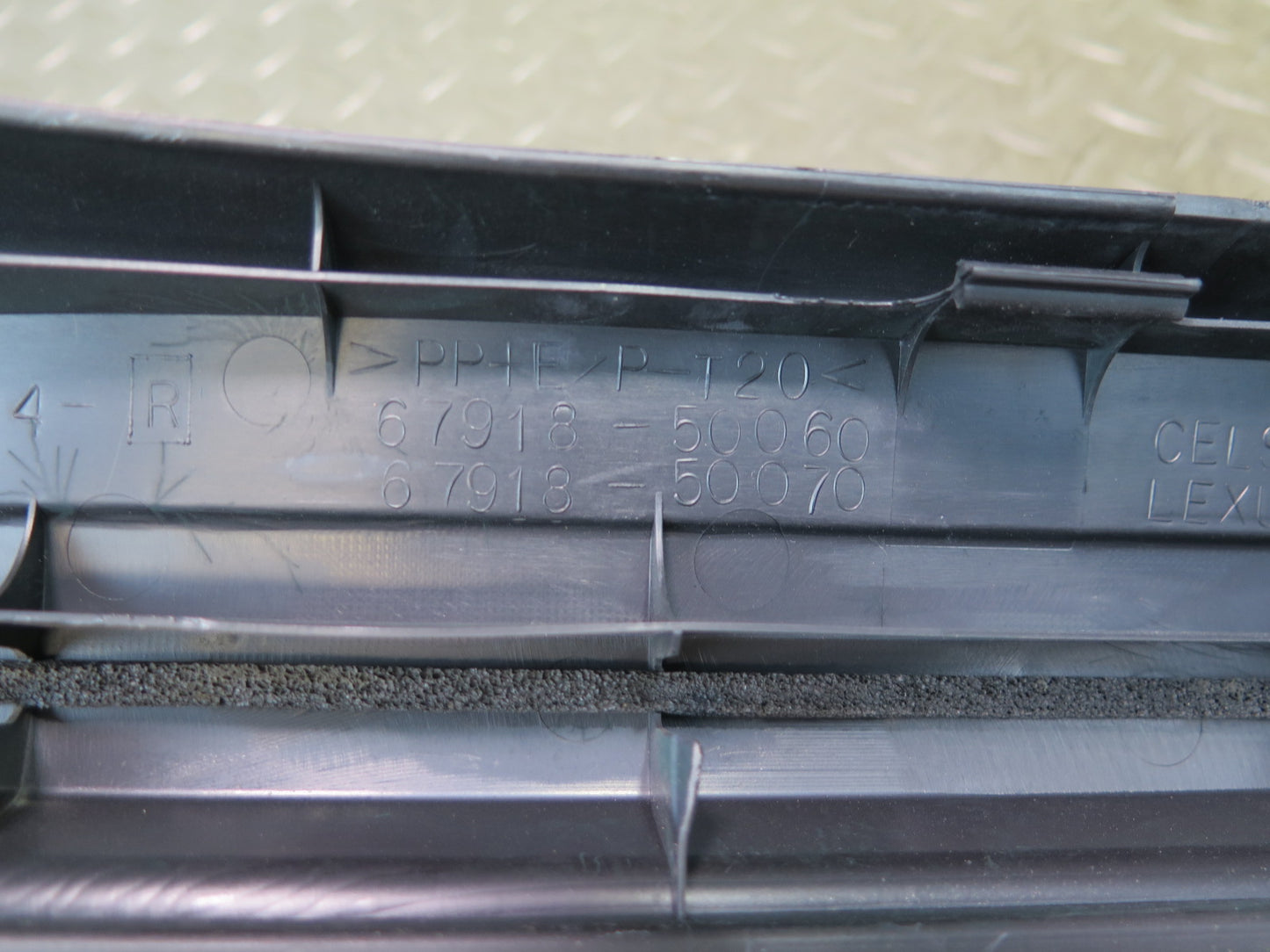 01-06 Lexus LS430 Set of 4 Front & Rear Door Scuff Sill Plate Trim Panel OEM