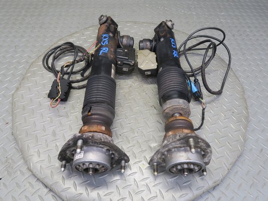 2010-2014 BMW E70 E71 X5M X6M Rear Left & Right VDC Strut Shock Absorber Set