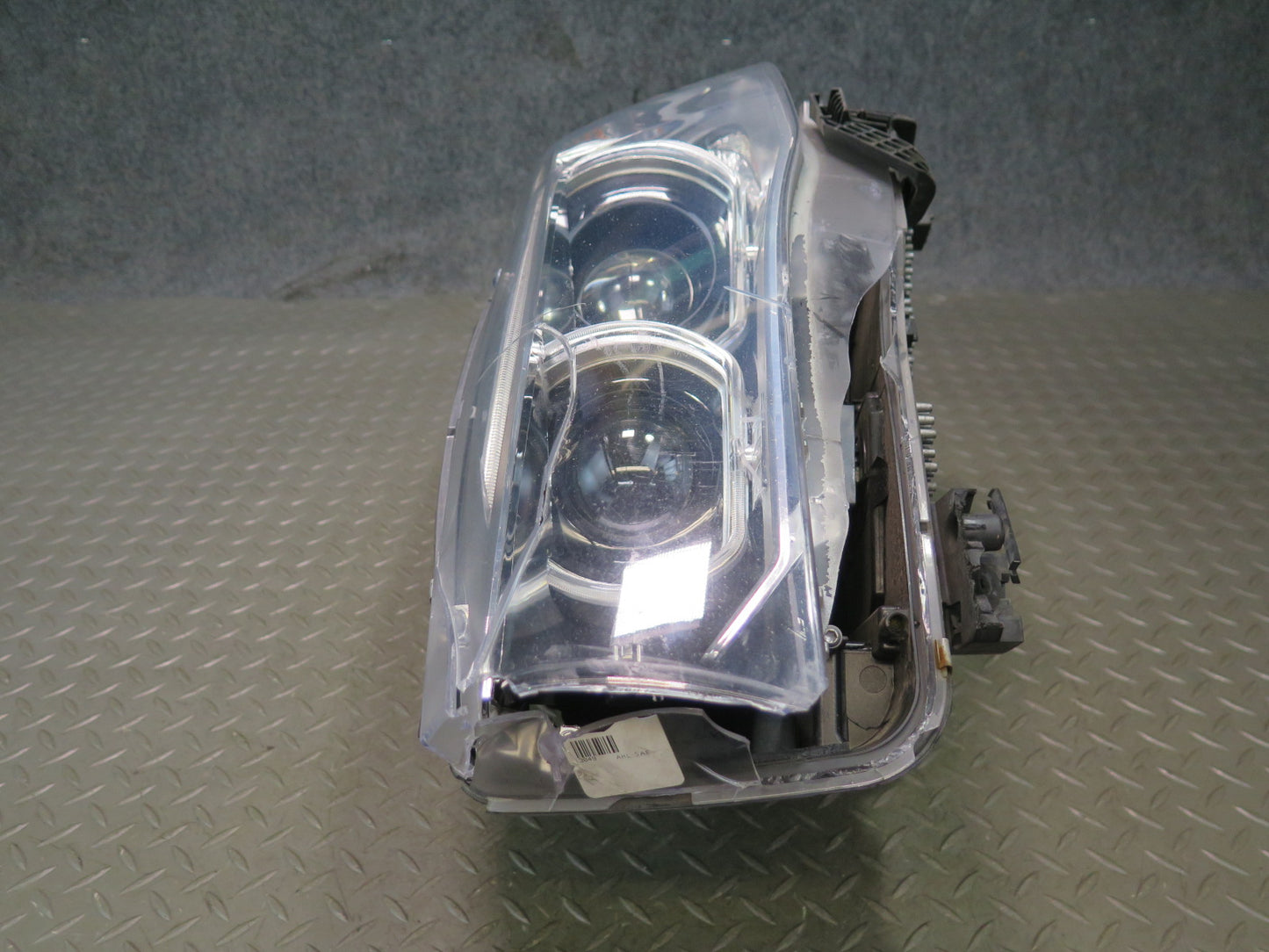2014-2018 BMW F15 X5 Front Left Xenon Adaptive Headlight Lamp w Ballast Damaged