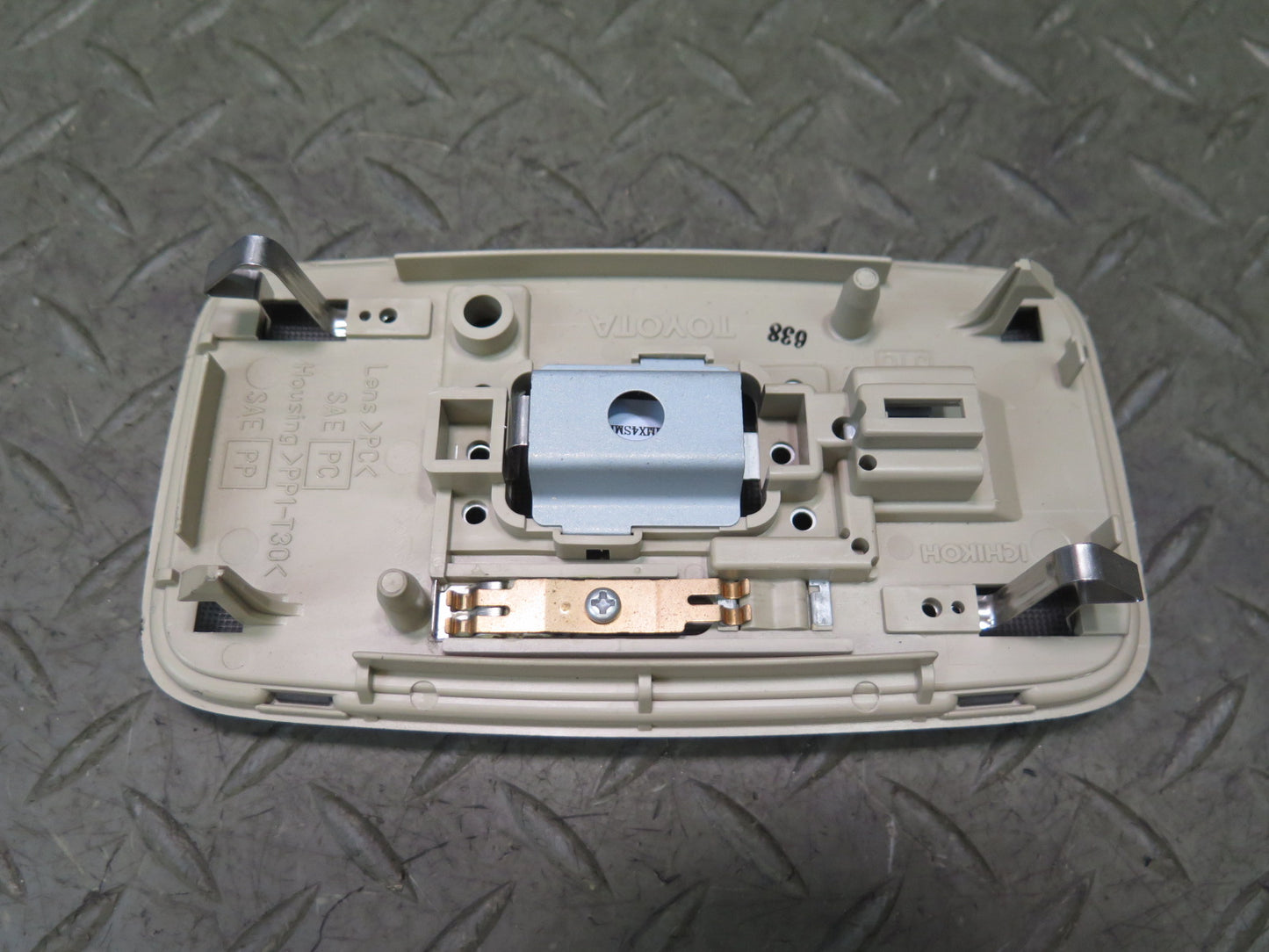 03-09 Lexus UZJ120L GX470 Front & Rear Roof Overhead Dome Reading Light Lamp Set