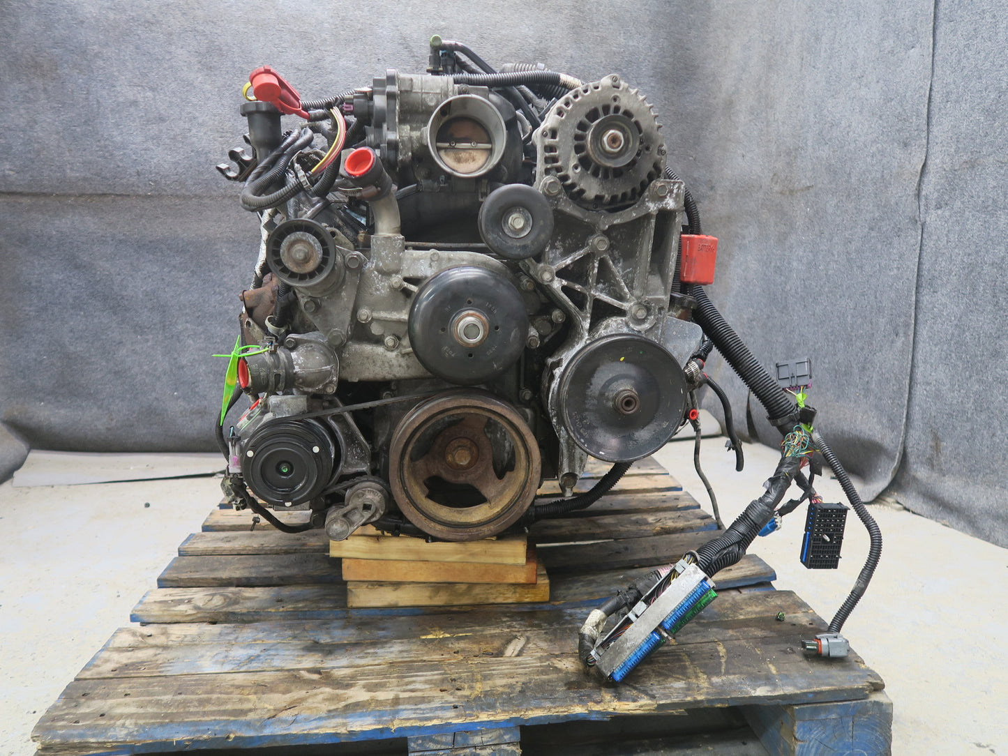 2003-2007 Hummer H2 6.0L V8 LQ4 Complete Engine Motor VIN U 8TH Digit
