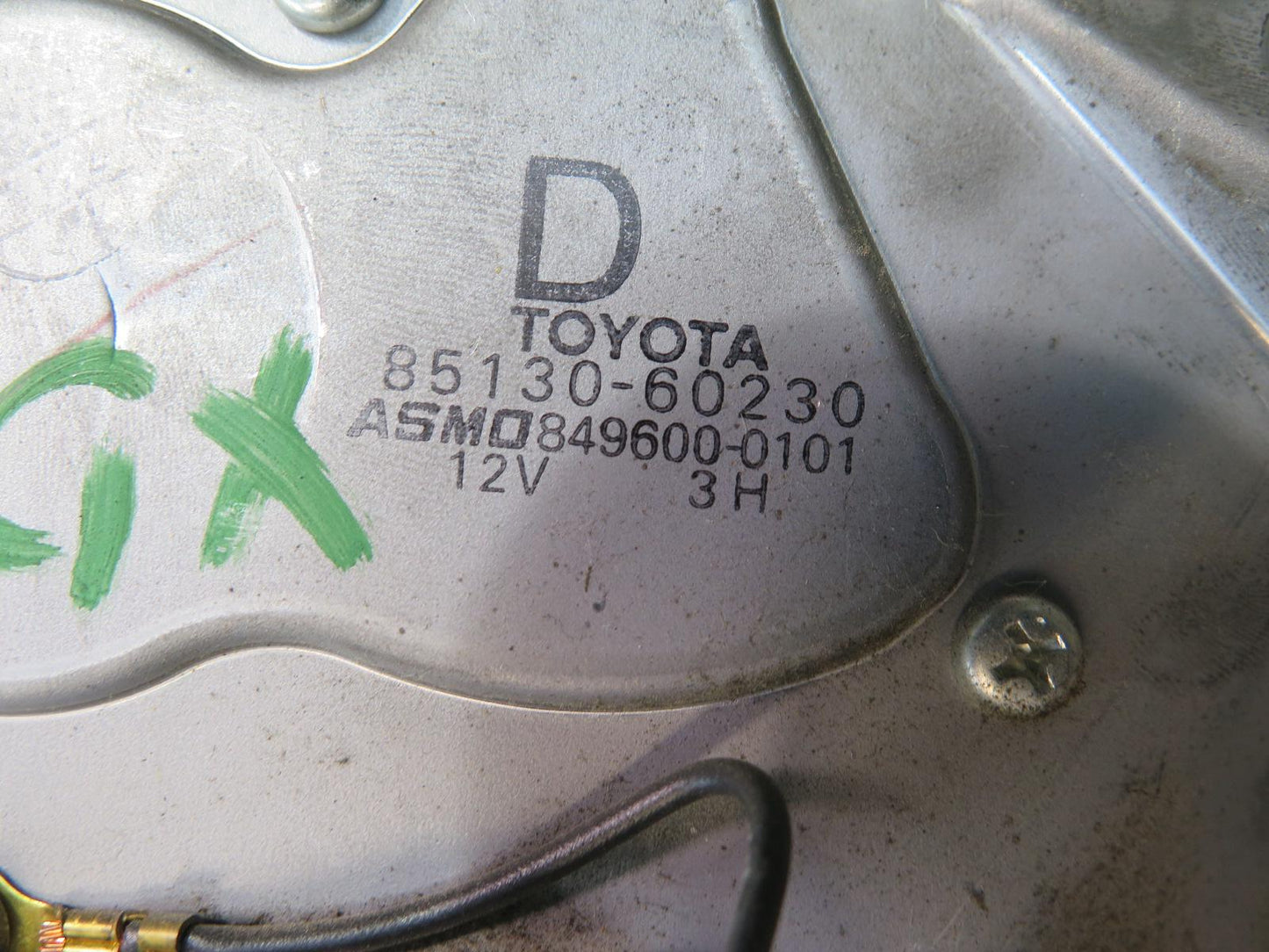 2003-2009 Lexus UZJ120L GX470 Rear Trunk Lid Tailgate Wiper Motor 85130-60230