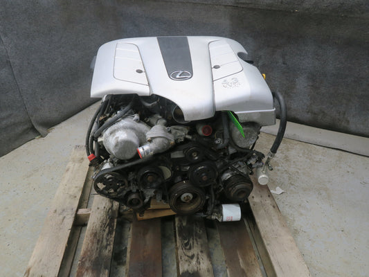 01-06 Lexus LS430 4.3L 3UZFE VIN N 5TH Digit Complete Engine Motor 130K Miles