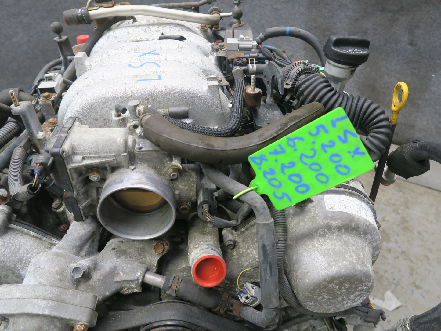 01-06 Lexus LS430 4.3L 3UZFE VIN N 5TH Digit Complete Engine Motor 130K Miles