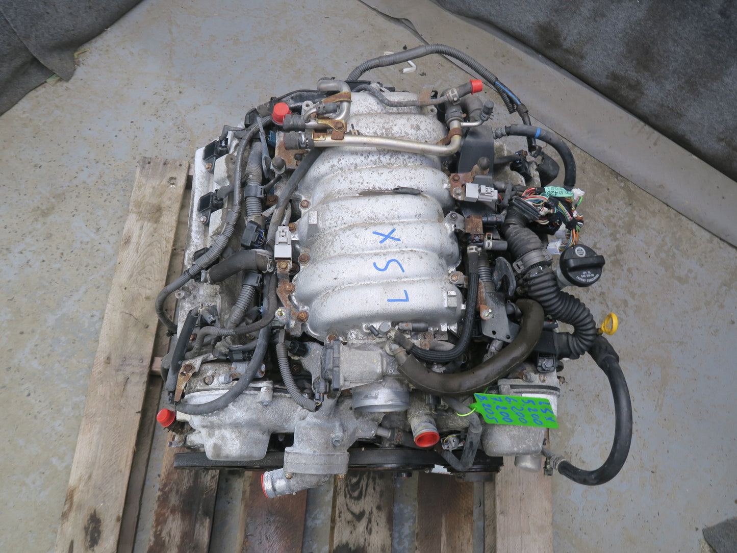 01-06 Lexus LS430 4.3L 3UZFE VIN N 5TH Digit Complete Engine Motor 130K Miles