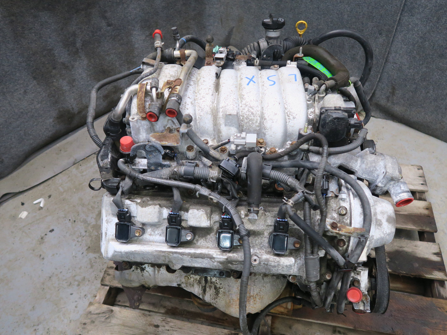 01-06 Lexus LS430 4.3L 3UZFE VIN N 5TH Digit Complete Engine Motor 130K Miles
