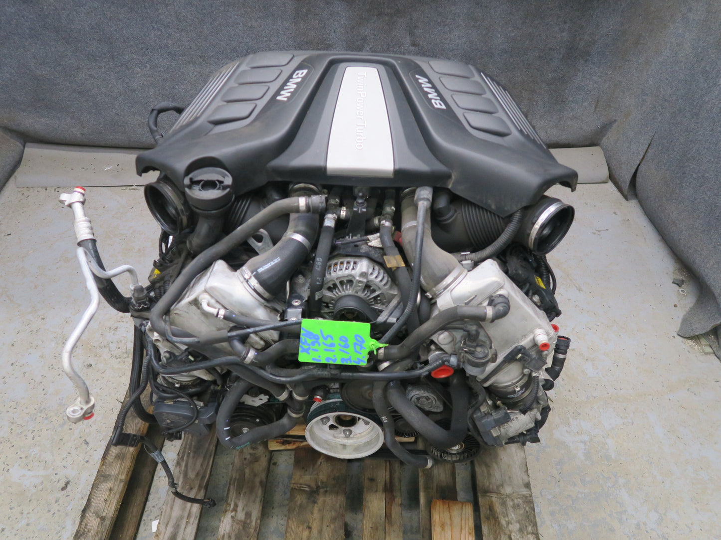 2016-2018 BMW F15 X5 AWD 4.4L N63 N63B44B Complete Engine Motor 93K Miles