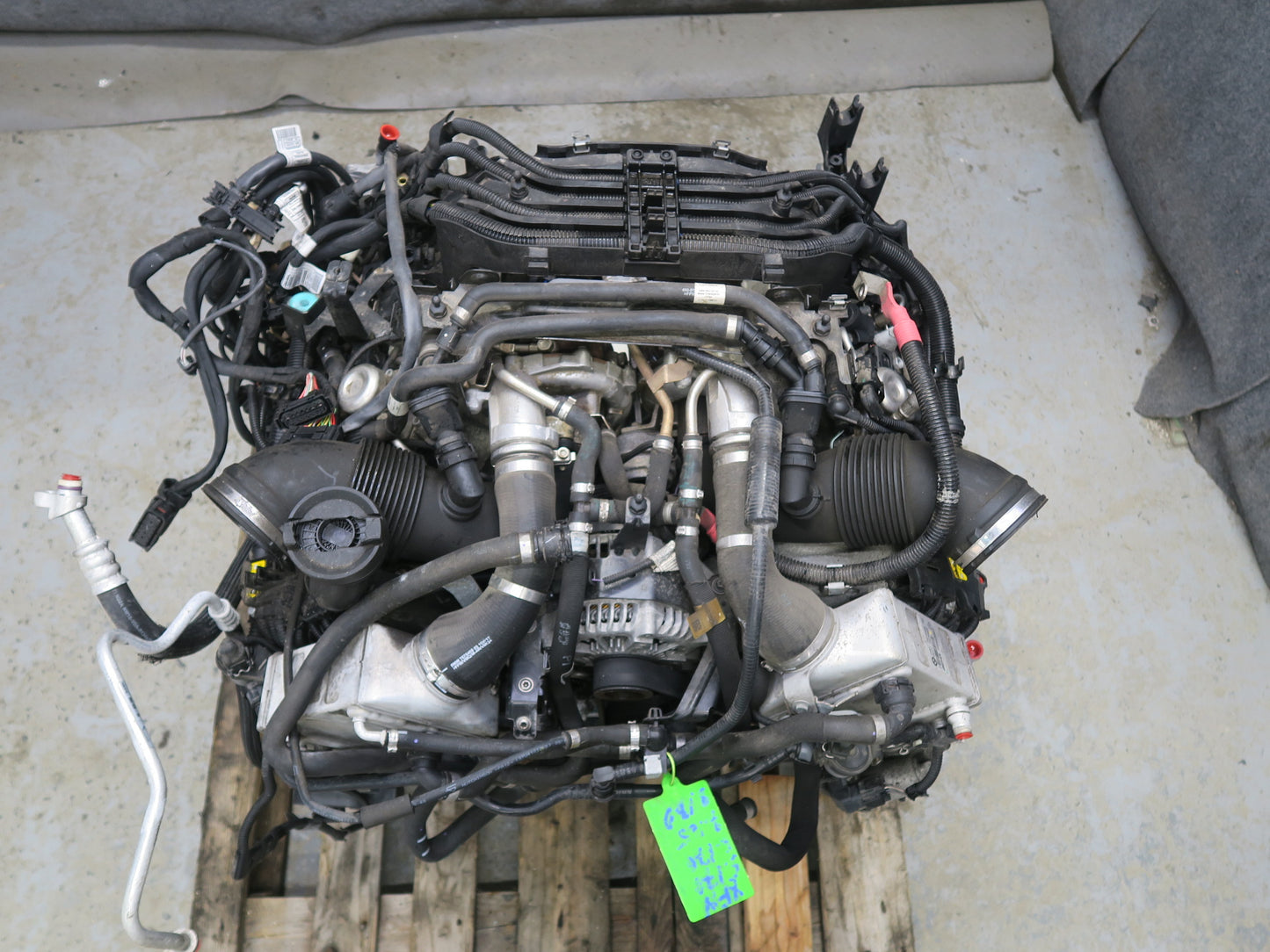 2016-2018 BMW F15 X5 AWD 4.4L N63 N63B44B Complete Engine Motor 93K Miles