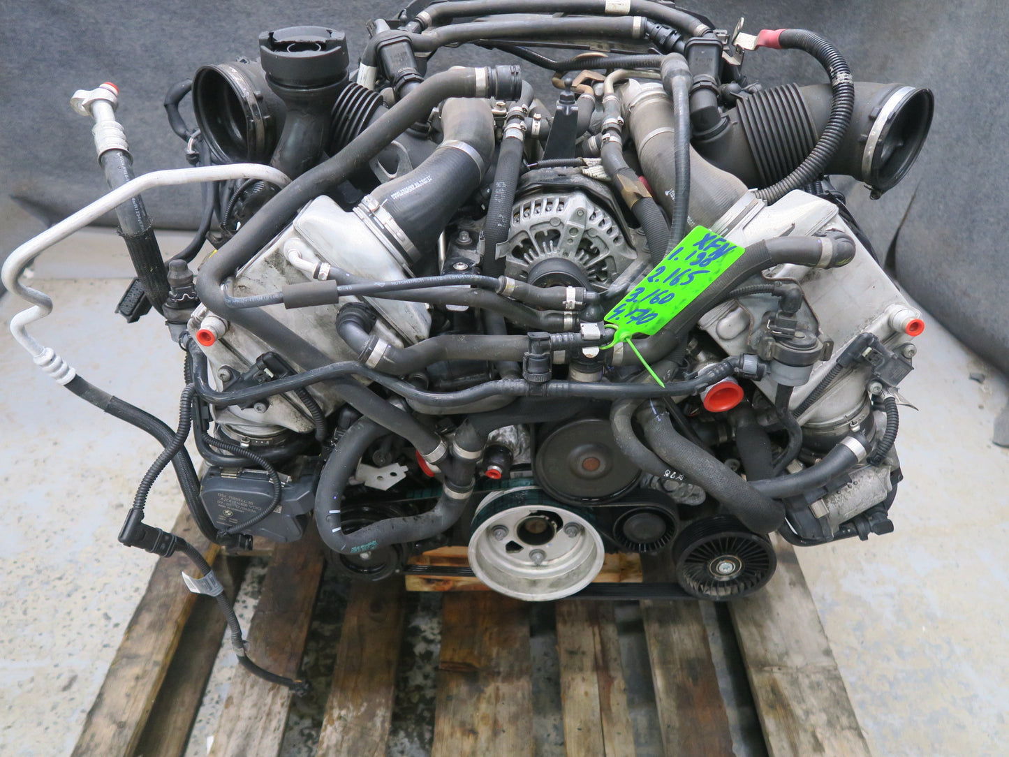 2016-2018 BMW F15 X5 AWD 4.4L N63 N63B44B Complete Engine Motor 93K Miles