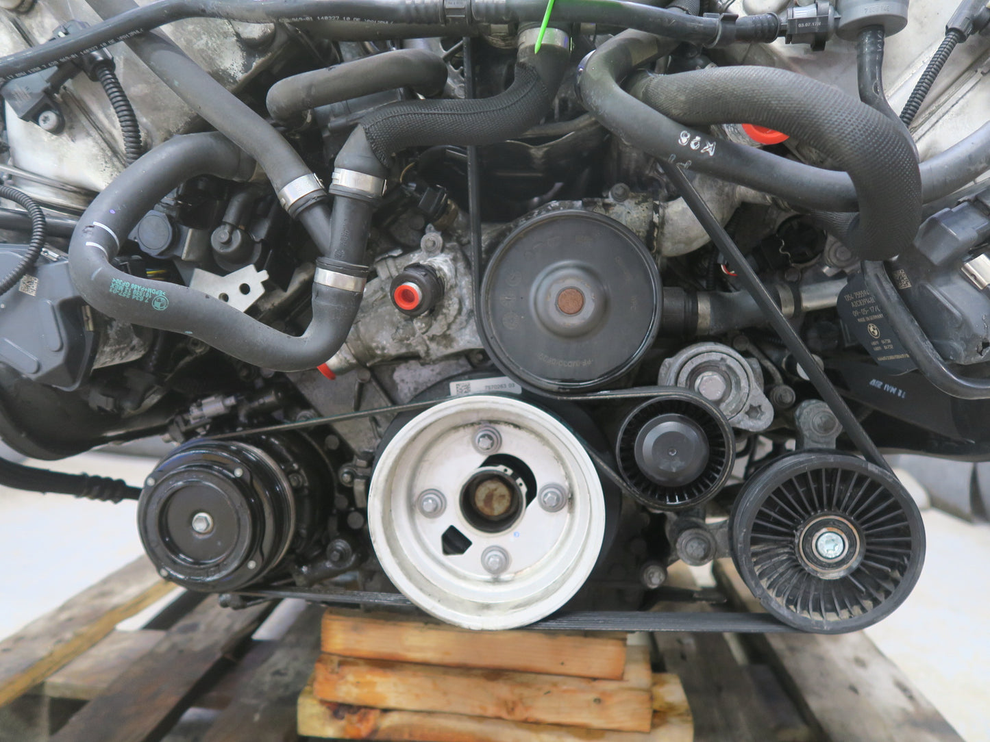 2016-2018 BMW F15 X5 AWD 4.4L N63 N63B44B Complete Engine Motor 93K Miles
