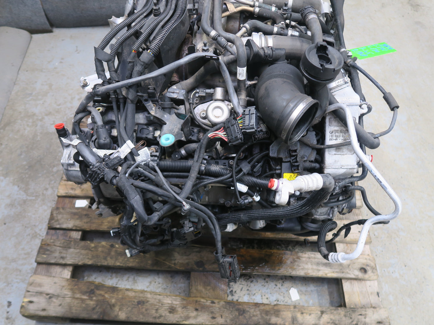 2016-2018 BMW F15 X5 AWD 4.4L N63 N63B44B Complete Engine Motor 93K Miles
