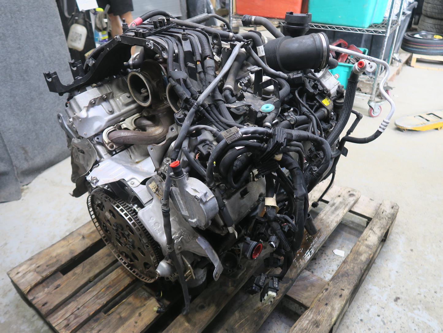 2016-2018 BMW F15 X5 AWD 4.4L N63 N63B44B Complete Engine Motor 93K Miles