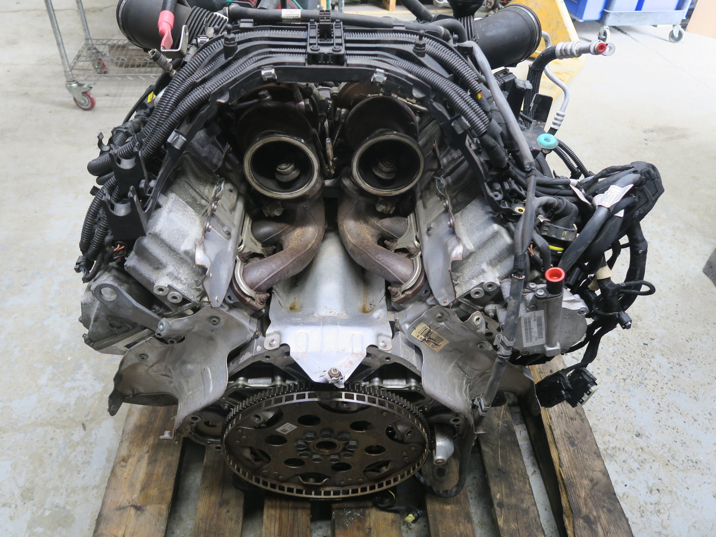 2016-2018 BMW F15 X5 AWD 4.4L N63 N63B44B Complete Engine Motor 93K Miles