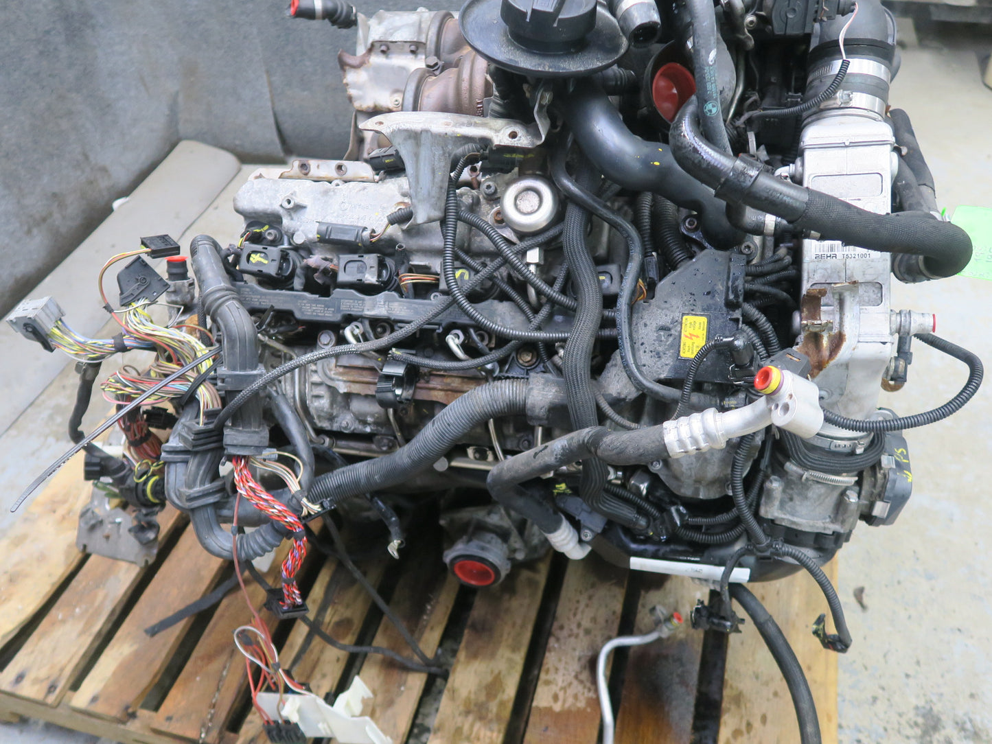 2010-2014 BMW E71 X6M 4.4L S63 Complete Engine Motor w Turbos 129k Miles