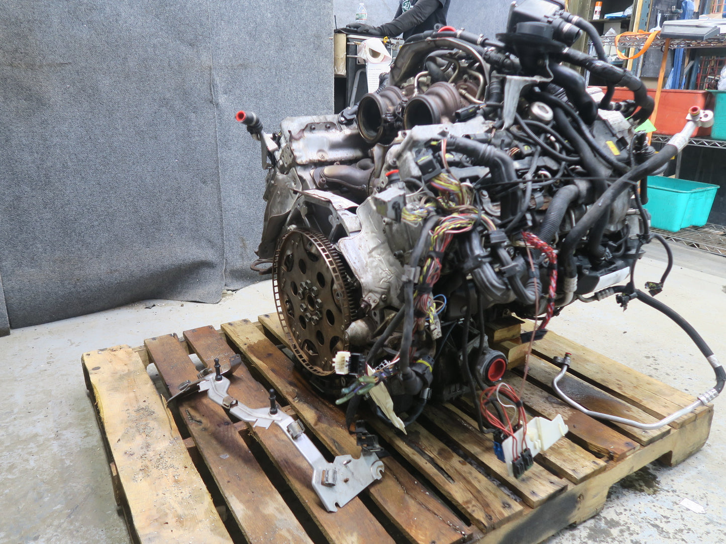 2010-2014 BMW E71 X6M 4.4L S63 Complete Engine Motor w Turbos 129k Miles