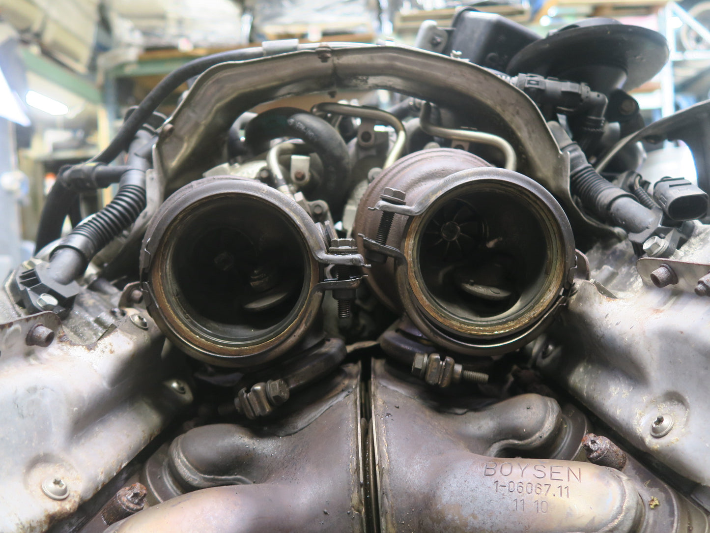 2010-2014 BMW E71 X6M 4.4L S63 Complete Engine Motor w Turbos 129k Miles