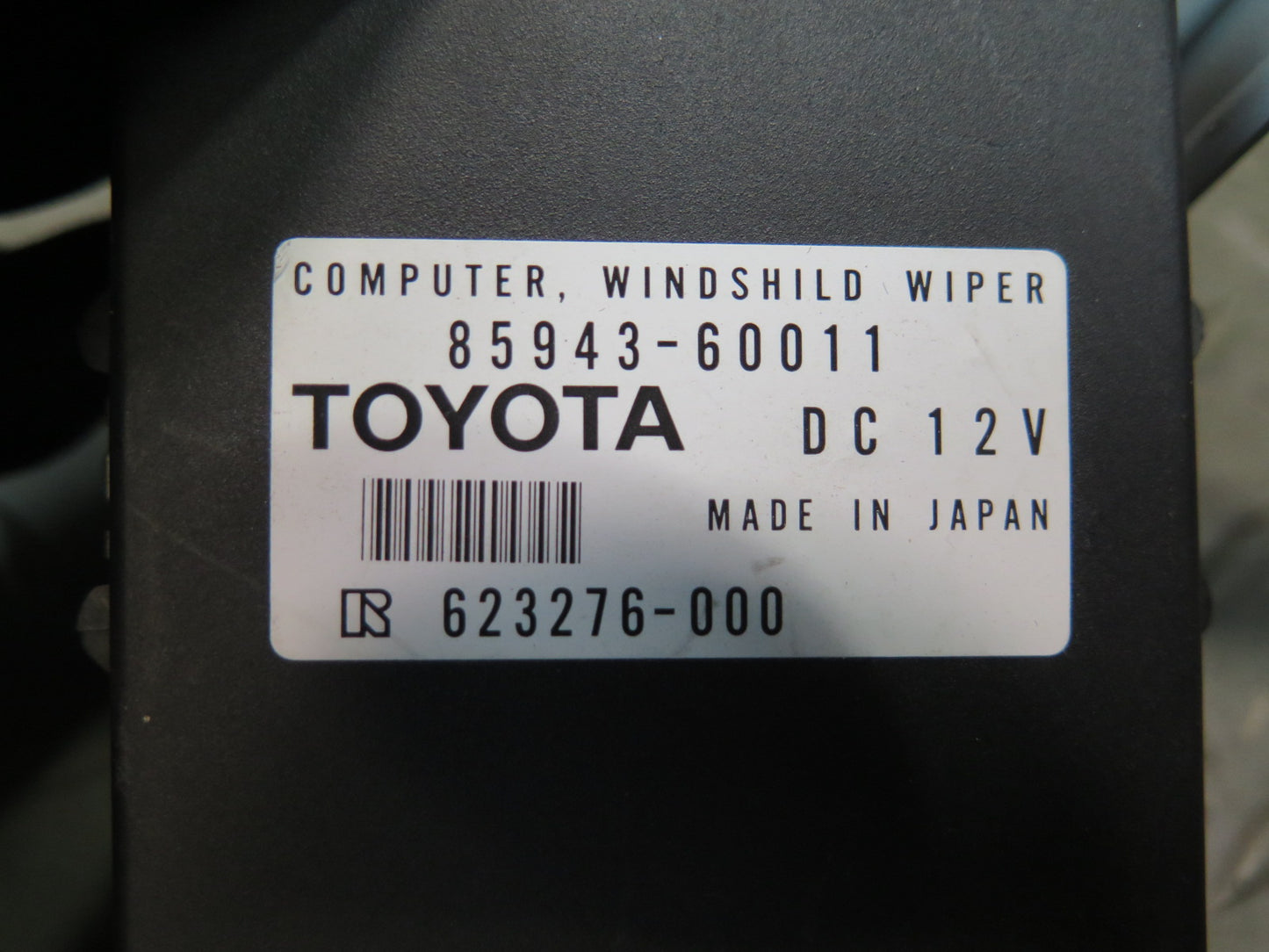 2003-2009 Lexus UZJ120L GX470 Windshield Wiper Control Module 85943-60011