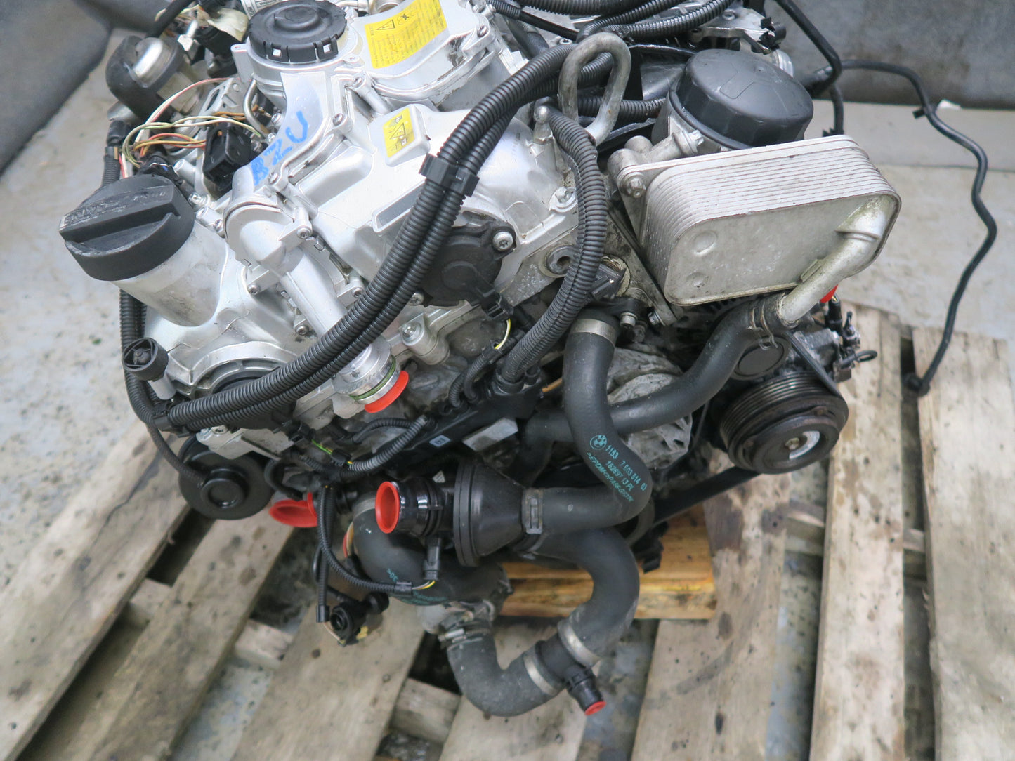12-16 BMW E89 Z4 28i N20 RWD Turbo Complete Engine Motor 84K Miles OEM