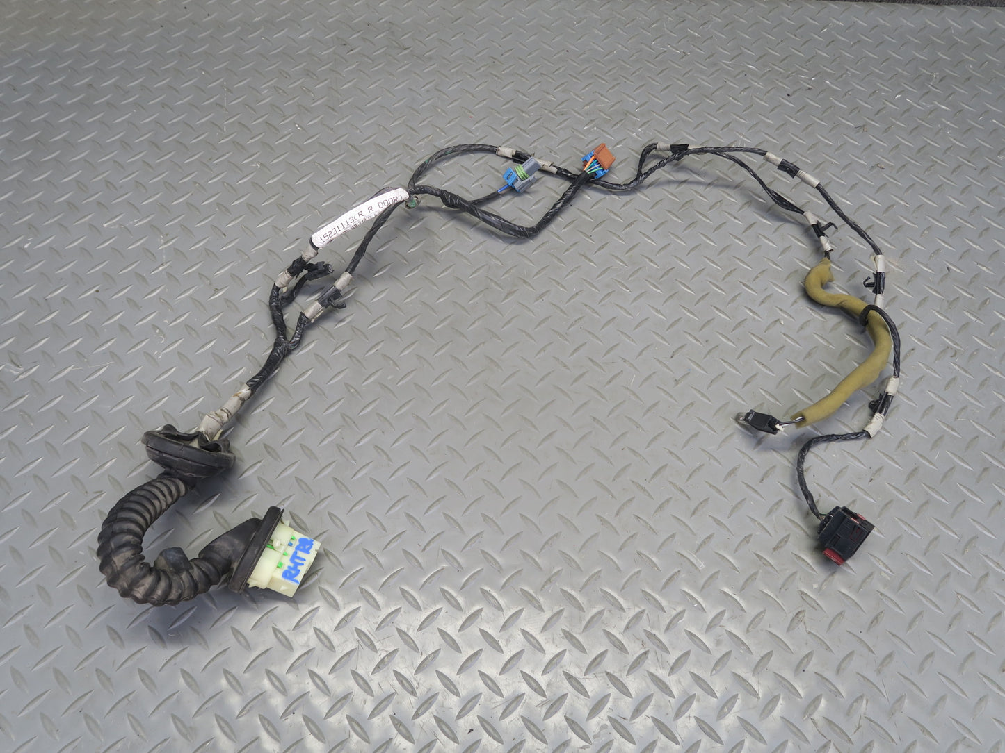 2003-2007 Hummer H2 Front Right & Rear Door Wiring Wire Harness Set of 3