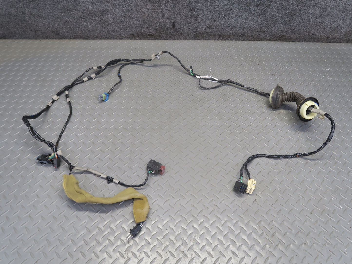 2003-2007 Hummer H2 Front Right & Rear Door Wiring Wire Harness Set of 3